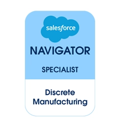 ProwessSoft Certified - Salesforce NAVIGATOR Specialist - Discrete Manufacturing