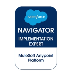 ProwessSoft Certified - Salesforce NAVIGATOR Implementation Expert - MuleSoft Anypoint Platform