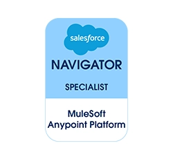 ProwessSoft Certified - Salesforce NAVIGATOR Specialist - MuleSoft Anypoint Platform