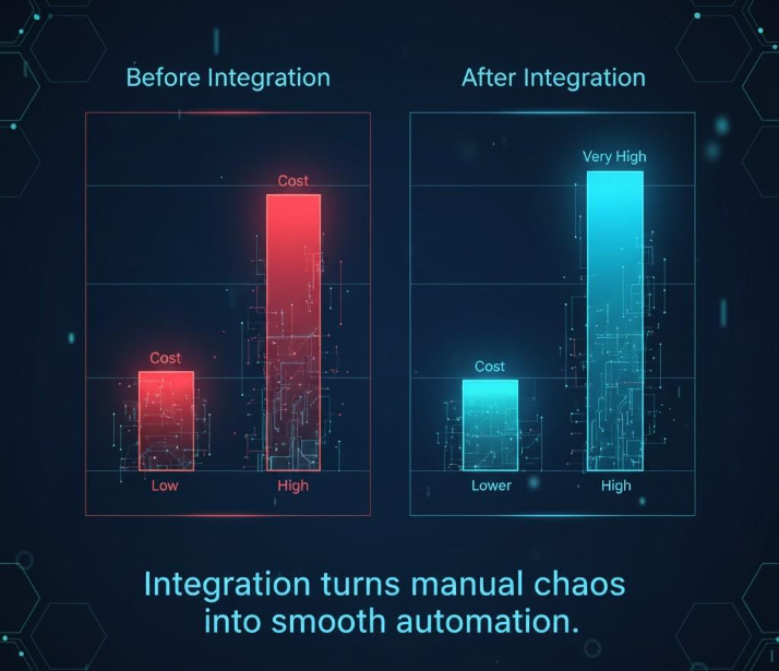 integration turns manual chaos into smooth automation